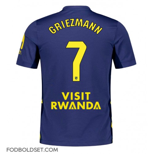 Atletico Madrid Antoine Griezmann #7 Udebanetrøje 2025-26 Kortærmet